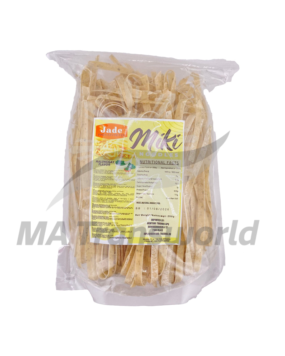 Jade Miki Malungay Noodles 250g