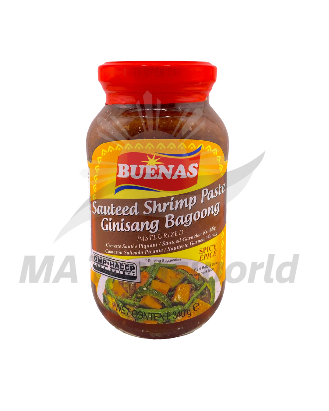 Buenas Sauteed Shrimp Paste Ginisang Bagoong 340g