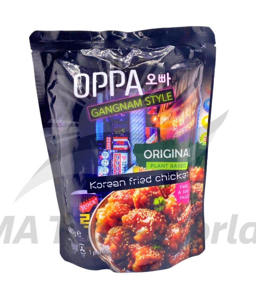 OPPA Korean Fried Chicken Sweet Spicy Sauce Vegetarian 400g