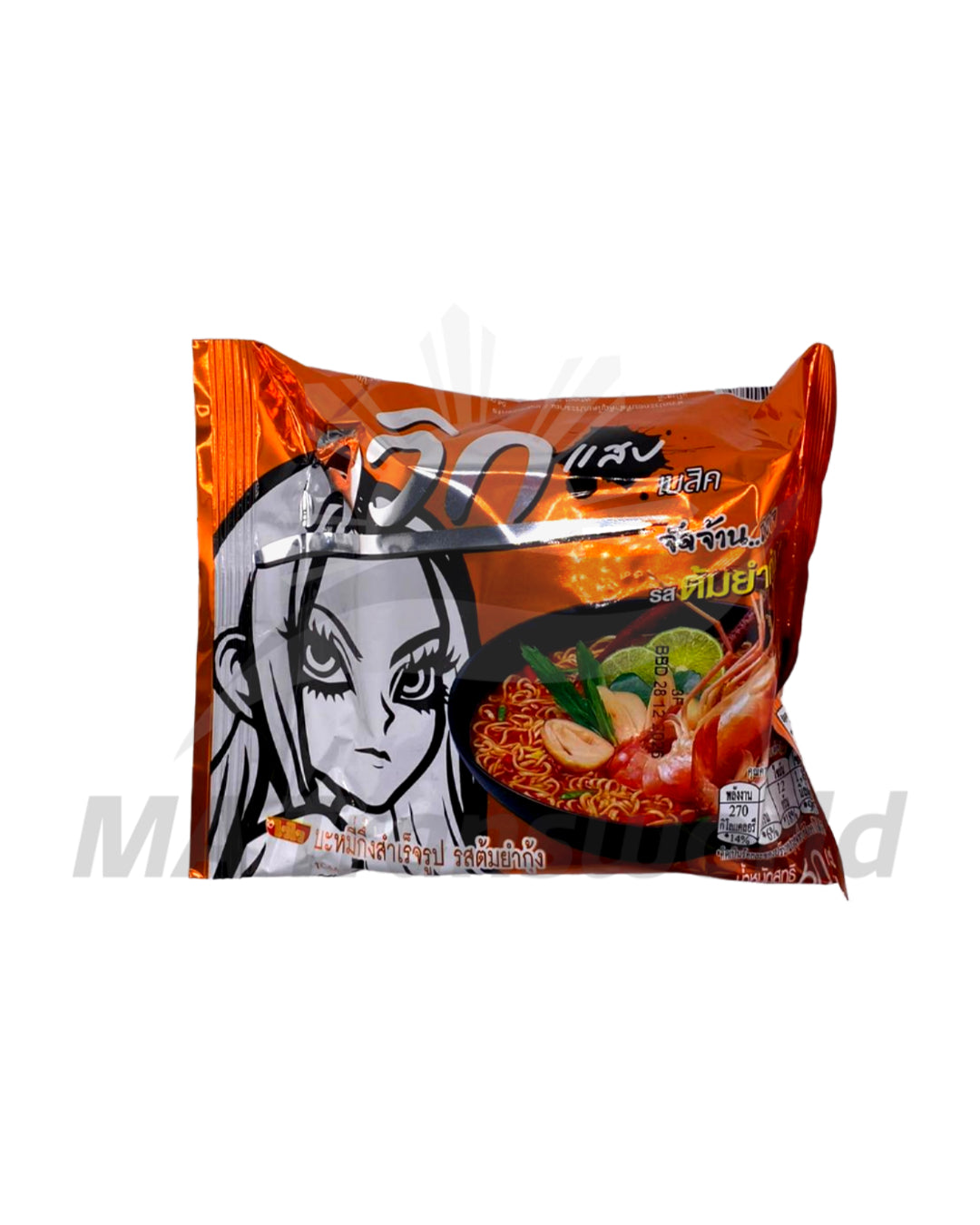 Wai Wai Instant Noodles Tom Yum Shrimp 60g