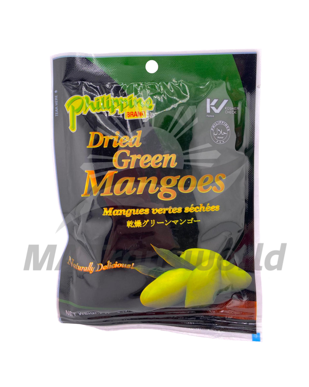 Philippine Brand Dried Green Mango Pineapple Balls 100g