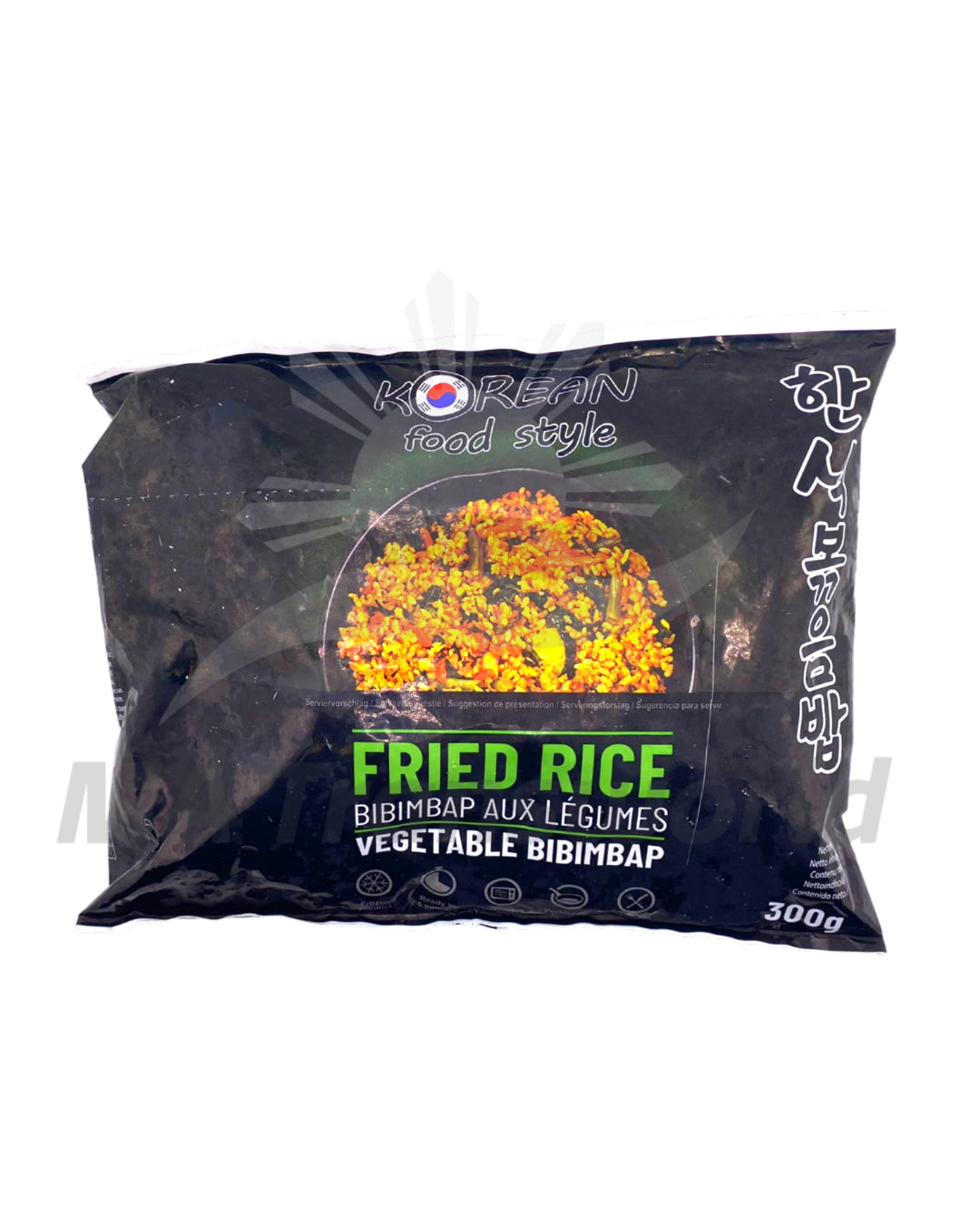 Korean Food Style Fried Rice Vegetable Bibimbap 300g