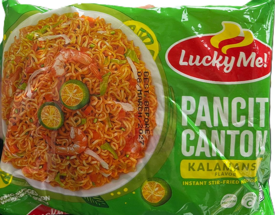 LUCKY ME INSTANT NOODLES PANSIT CANTON KALAMANSI 80G