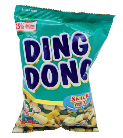 Ding Dong Super Mix With Chips and Curls 100g