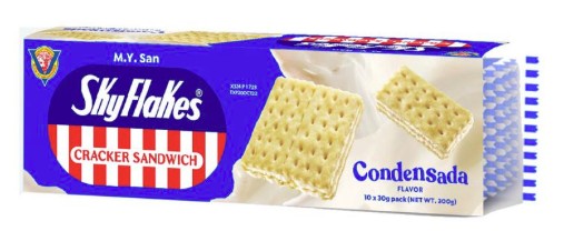 My San Sky Flakes Cracker Condensada Flavor 10x30g