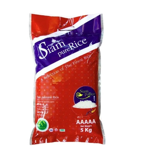 Siam Pure Thai Hom Mali Jasmine Rice 2025 Premium 5kg