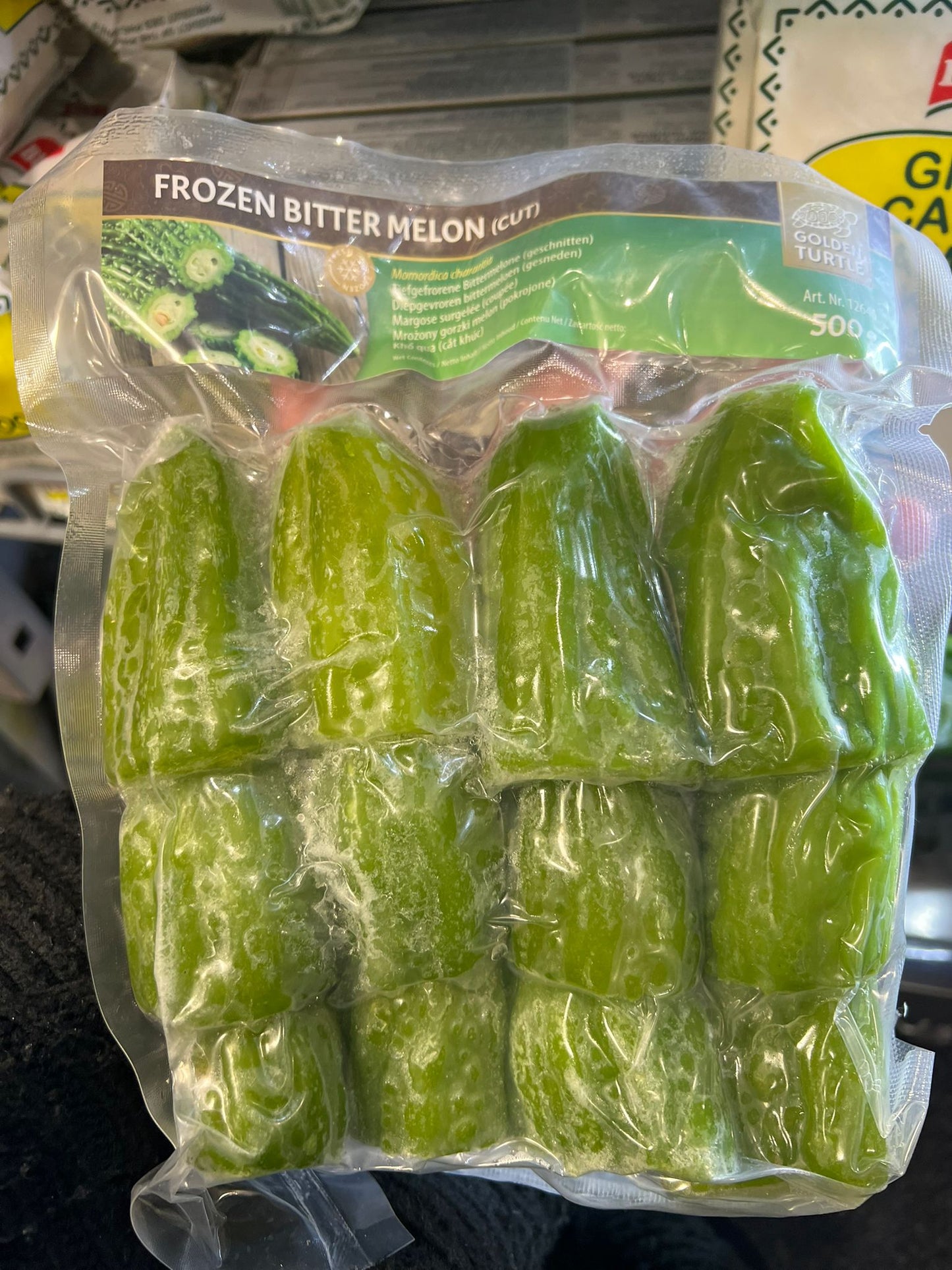 Golden Turtle Bitter Melon Cut 500g