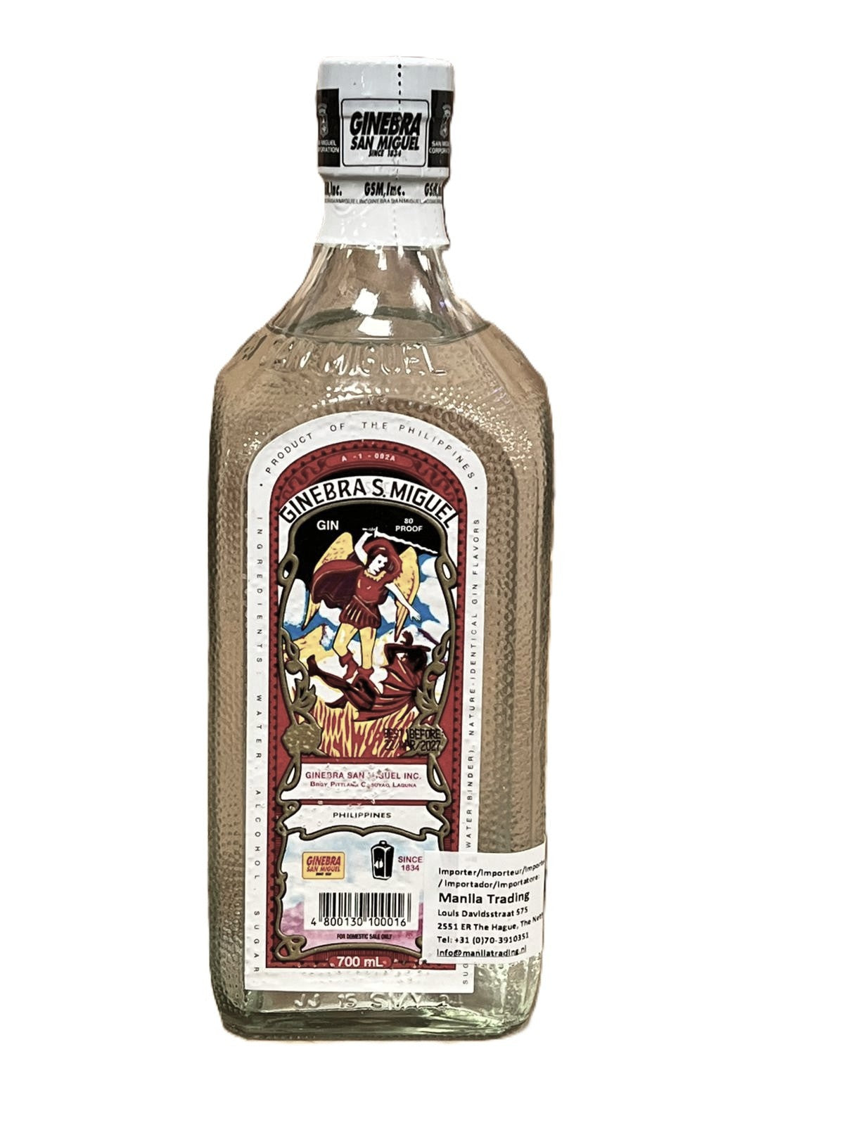 Ginebra Gin Frasco - Kuwatro Kantos 700ml