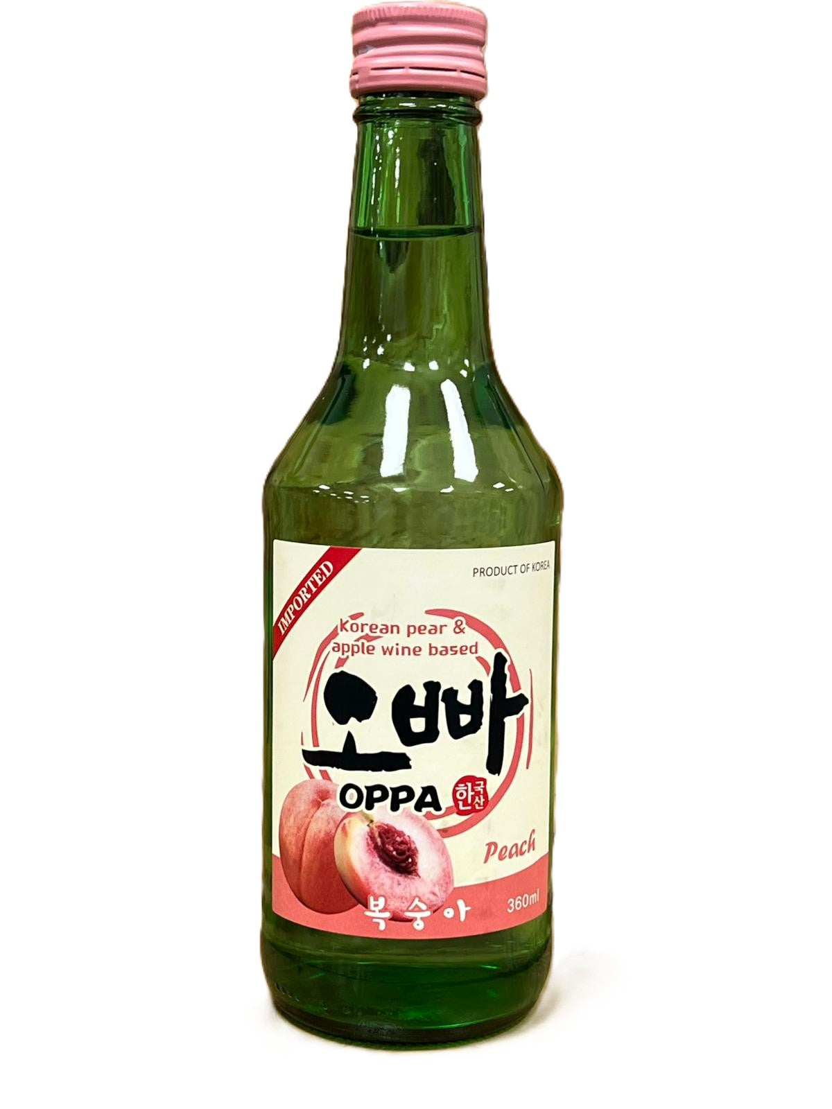 Oppa Getränk Soju 12% vol Pfirsich 360ml
