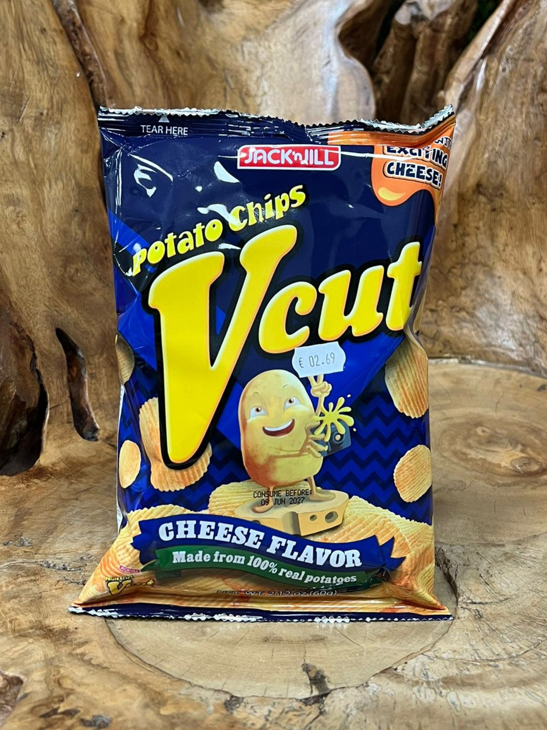 JACK & JILL V CUT CHEESE 60G