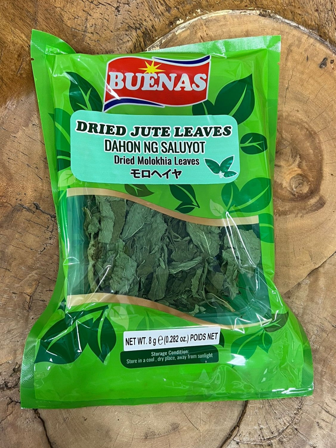 Buenas Dried Jute Leaves (Saluyot) 8g