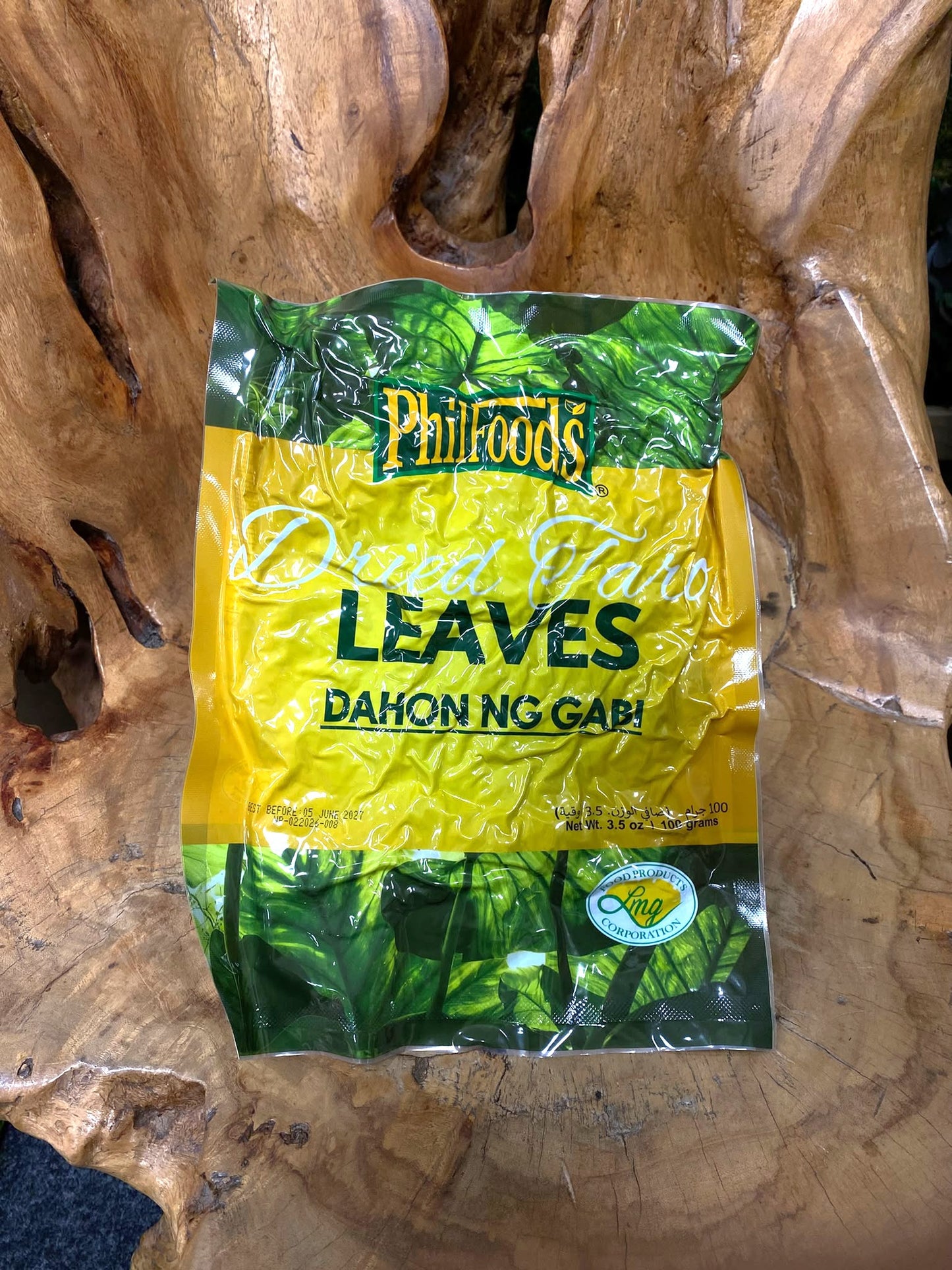 Philfoods Dried Taro (Gabi) Leaves 100g