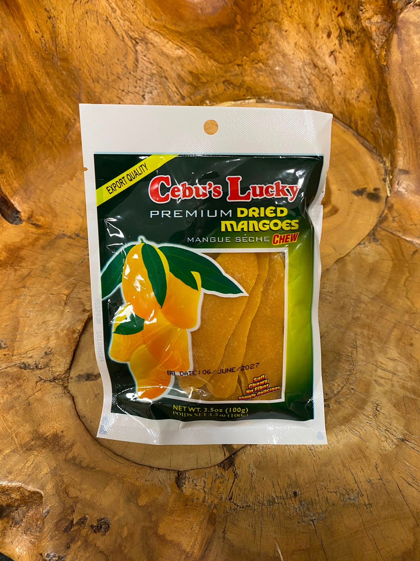 Cebu Lucky Dried Mango 100g