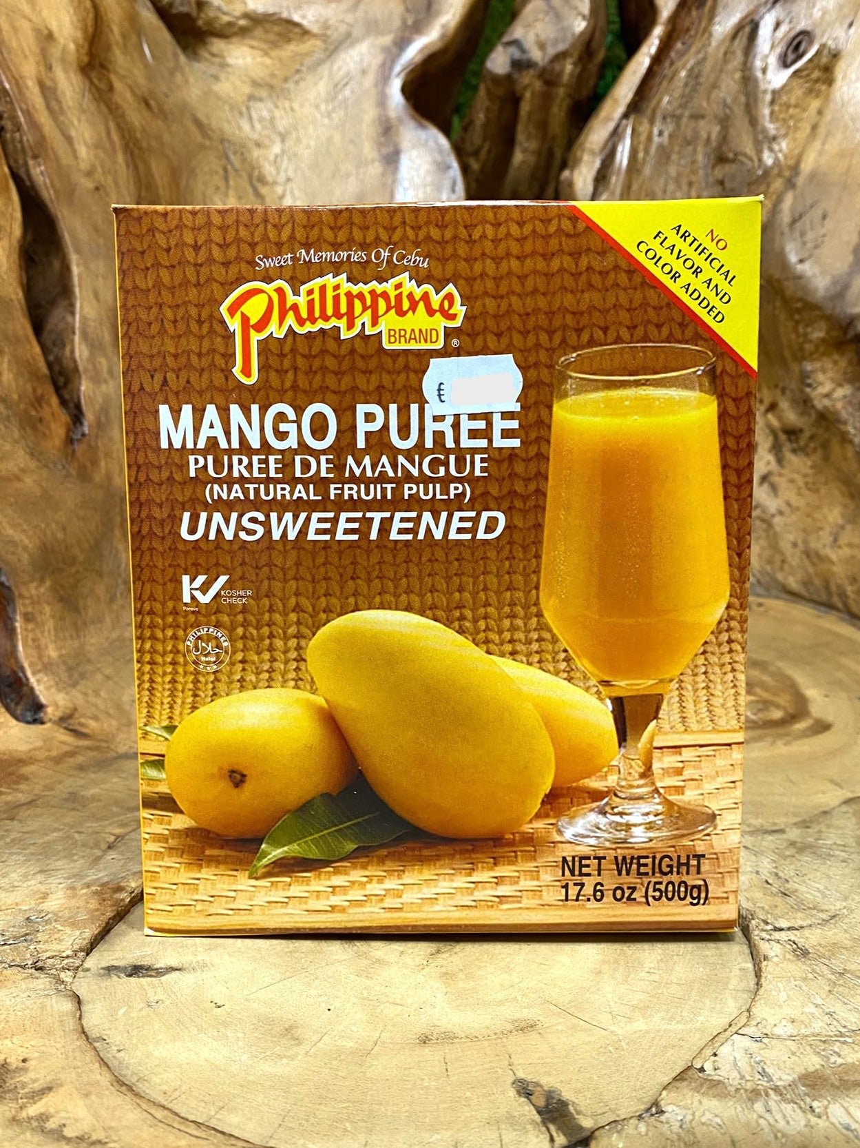 Philippine Brand Mango Puree Natural unsweetend 500g