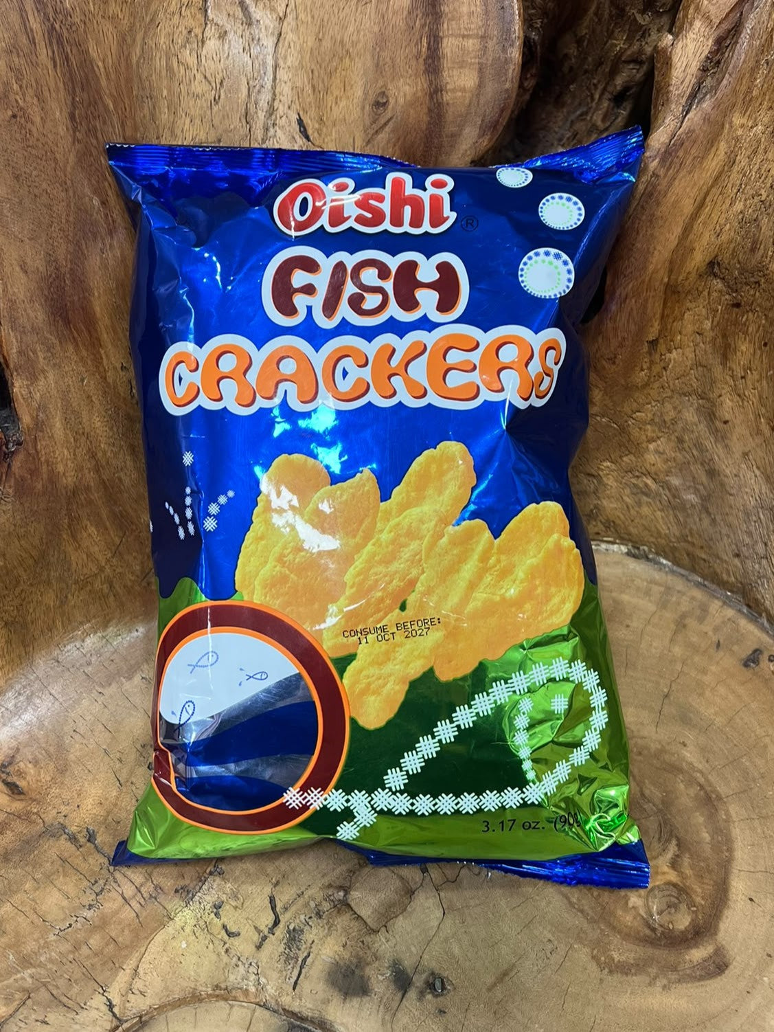 Oishi Fish Crackers 90G