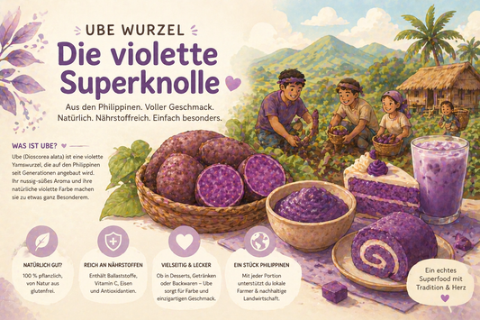 Ube – Die violette Wurzel aus den Philippinen 💜