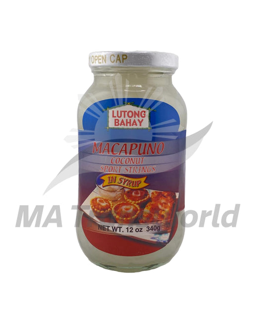 Lutong Bahay Macapuno Coconut Sport Strings in Syrup 340g