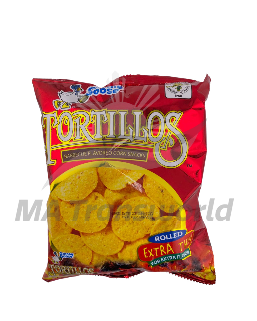Granny Goose Tortillos Barbeque100g