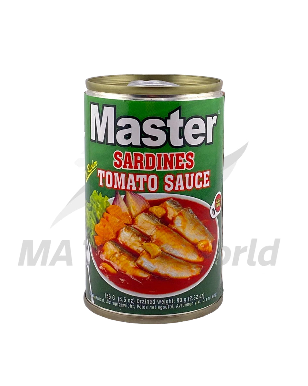 Master Premium Sardines in Tomato Sauce 155g