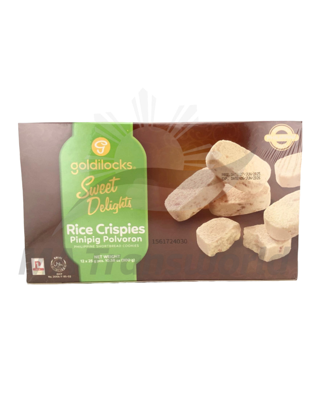 Goldilocks Pinipig Polvoron 12x25g