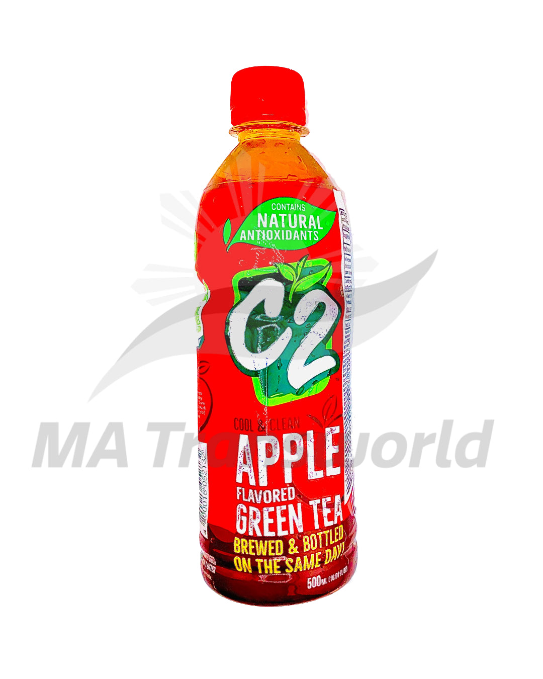 C2 Green Tea Apple Drink 500ml – MA Transworld´s Kabayan Store