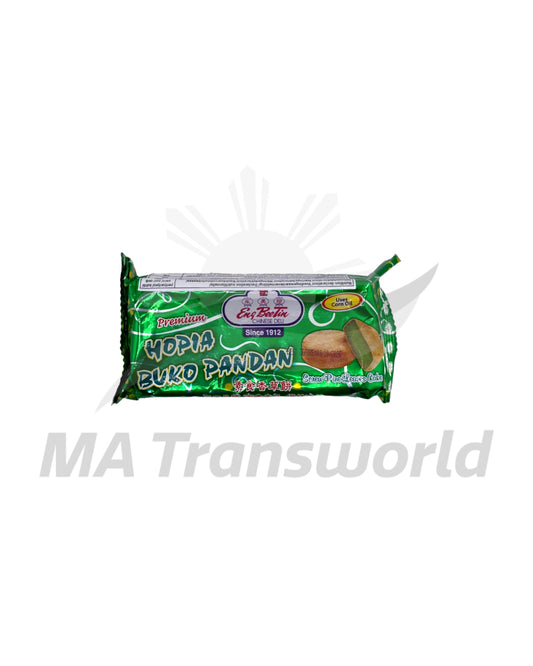 Eng Bee Tin Hopia Pandan Pine Leave Cake 150g