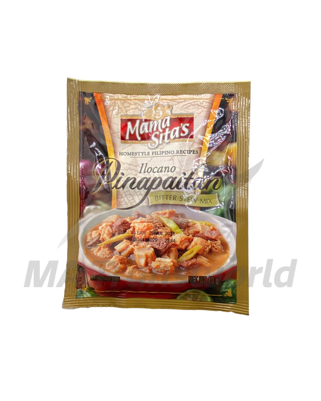 MAMA SITA´S BITTER STEW PINAPAITAN MIX 40G