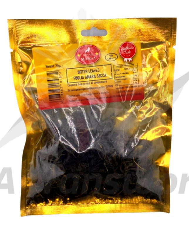 Royal Mansa Dry Bitter Leaves 25g