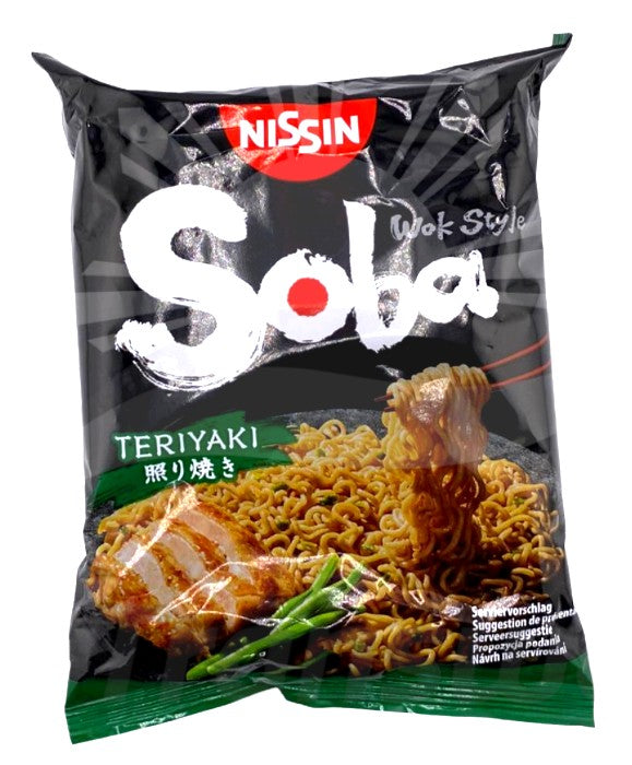 Nissin Instant Soba Noodles Teriyaki 110g