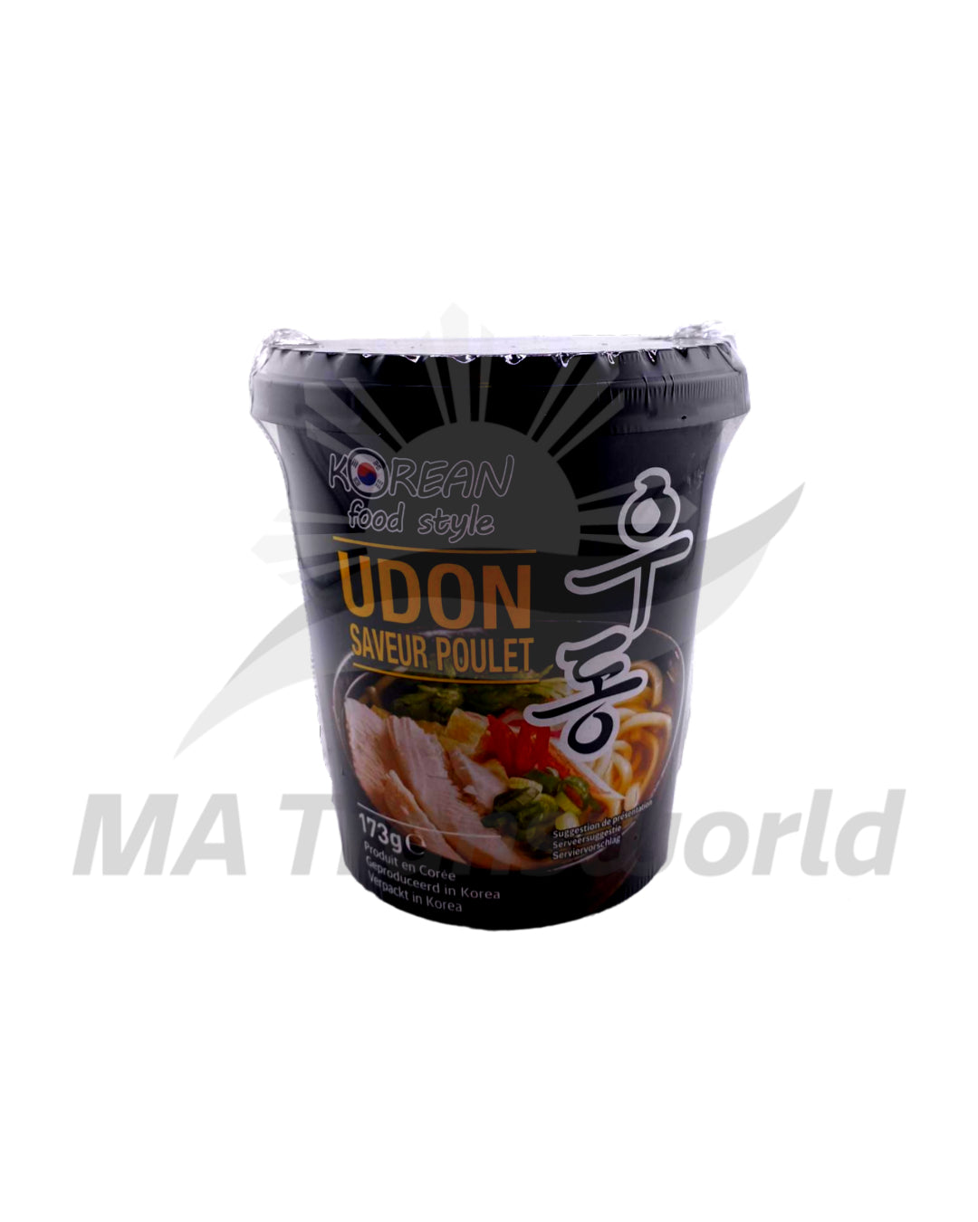 Korean Food Style Udon Chicken 173g