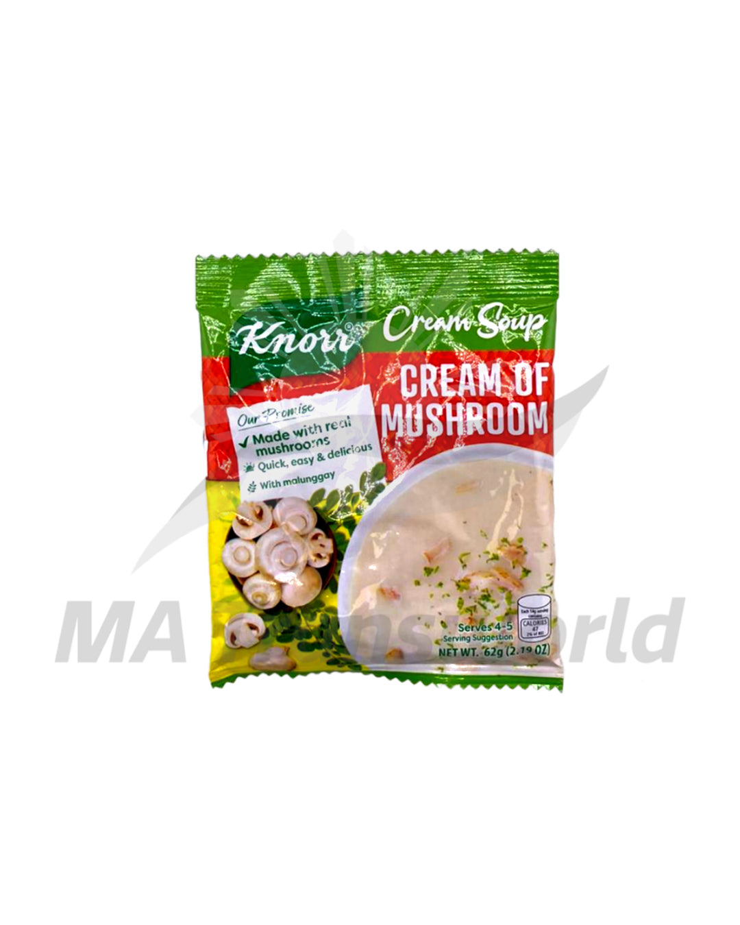 Knorr Cream of Mushroom Soup 62g