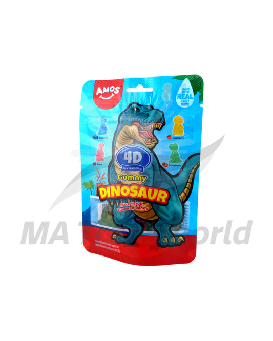 Amos 4D Gummy Dinosaur 65g