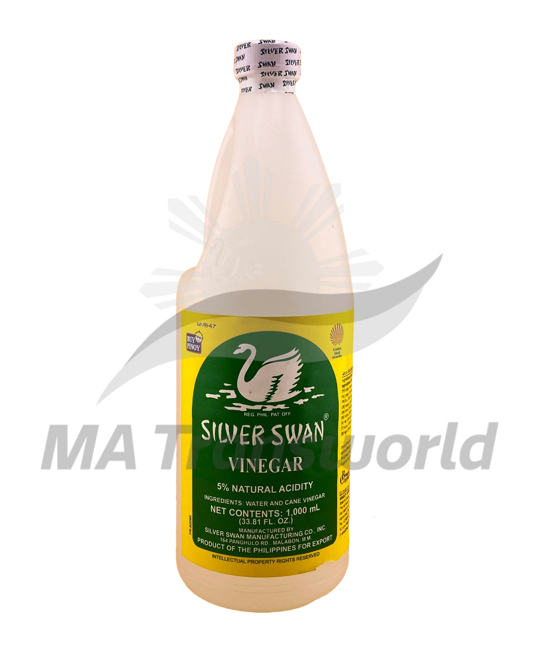 Silver Swan Cane Vinegar 1l