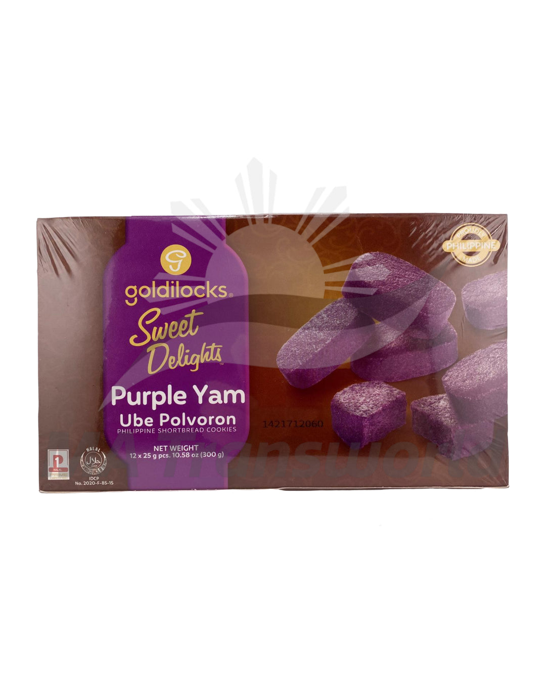 Goldilocks UBE Polvoron 12x30g