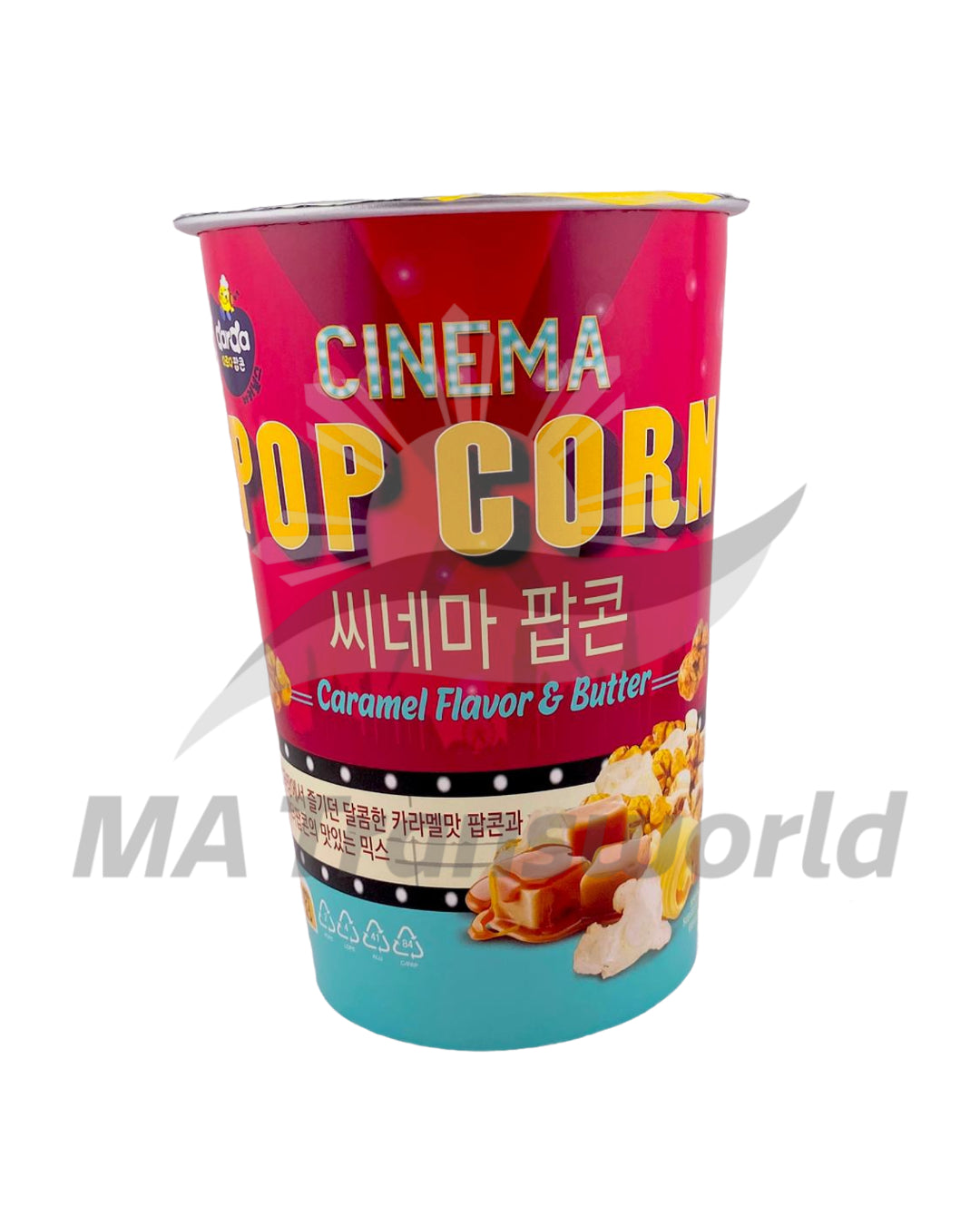 Darda Cinema Popcorn - Caramel Flavor & Butter 43g