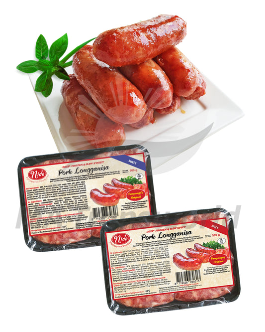 Nida - Longganisa Pork Spicy 500g