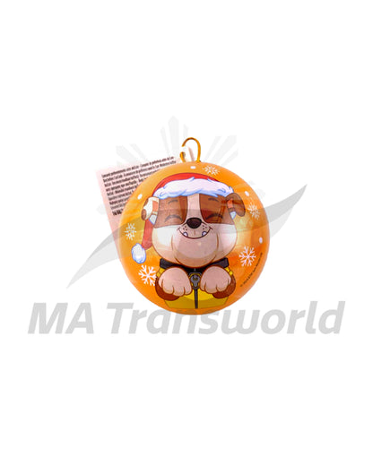Paw Patrol Metal Christmas Ball with Candy 5g