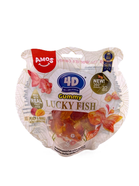Amos 4D Gummy Lucky Fish 60g