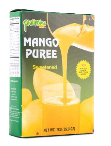 Philippine Brand Sweet Mango Puree 1kg