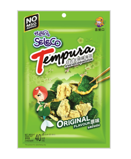 Seleco Seaweed Snack Original (Battered) 40g