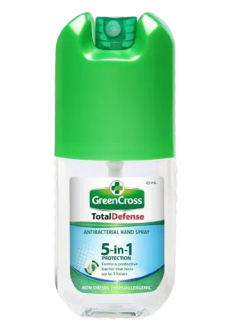 Green Cross Hand Spray Total Defense 40ml