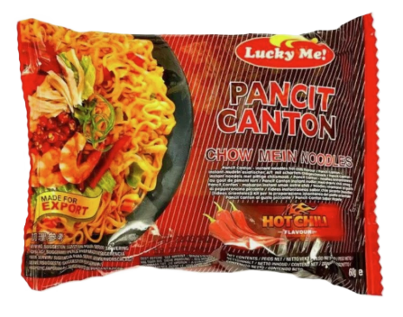 Lucky Me Pancit Canton HOT Chili 75g