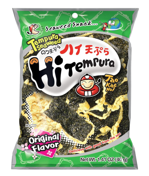 Taokaenoi Brand Seaweed Snack Original (Battered) 40g