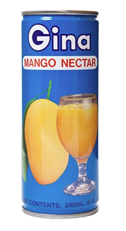 Gina Mango Nectar Drink - easy open 240ml