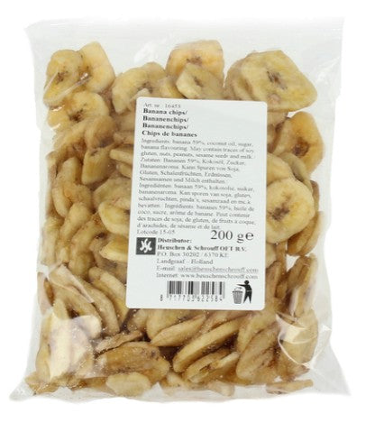Heuschen Banana Chips 200g