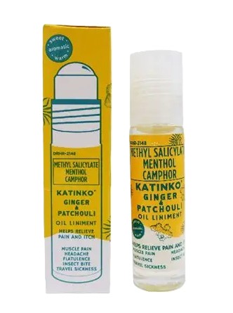 KATINKO GINGER & PATCHOULI OIL SCENT LINIMENT 10ML