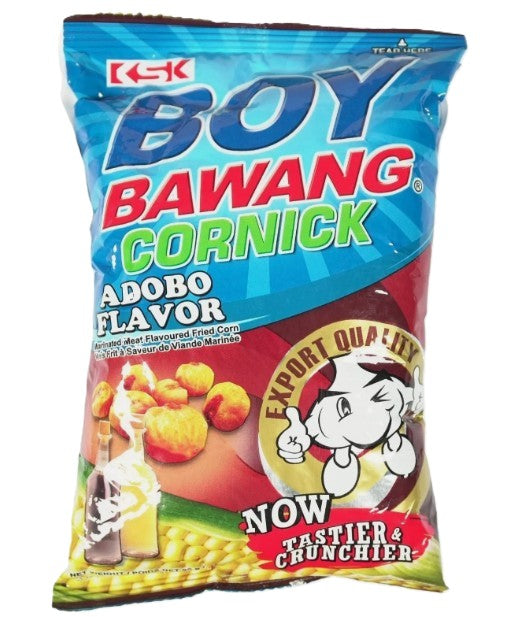 Boy Bawang Corn Snack Adobo Flavor 90g