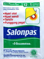 Salonpas Patches 6,5cmx4,2cm 1pc