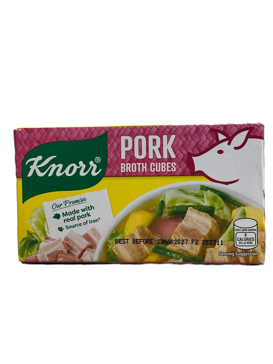 KNORR PORK CUBES BUILLON 60g