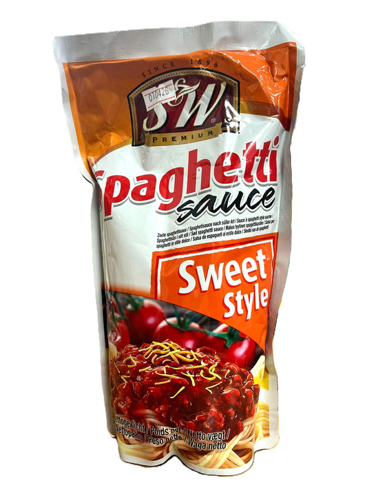 S&W Spaghetti Sauce - Sweet Style 1kg